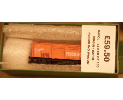 Dapol OO Gauge Virgin Pendolino Limited Edition Wagon - Supplied in Aftermarket Box. P&amp;P Group 1 (£14+VAT for the first l