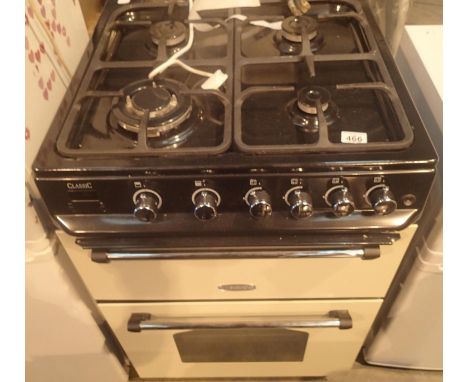 Rangemaster Classic four burner gas cooker. This lot is not available for in-house P&P.Condition Report: All electrical items