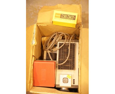 Aldis slide projector and associated parts, This lot is not available for in-house P&amp;P. 