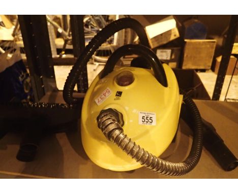 Electric home and leisure steam cleaner. This lot is not available for in-house P&P.Condition Report: All electrical items in