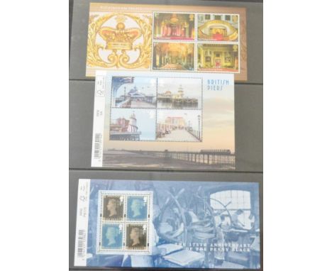 Great Britain. Two binders housing mint all reigns, but mostly QEII to modern times. Includes some M/Ss and first class bookl