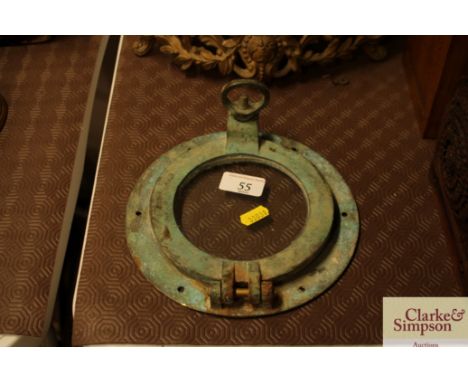 A vintage port hole