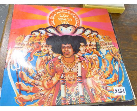 RECORDS.   JIMI HENDRIX ALBUMS, ELECTRIC LADYLAND, WAR HEROES, AXIS, BOLD AS LOVE, ARE YOU EXPERIENCED AND SINGLE, BURNING OF