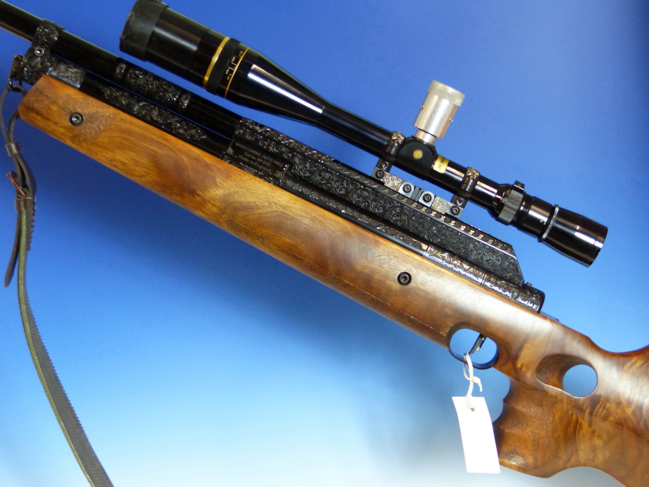 A VERY RARE BESPOKE JW70 MK2 AIR RIFLE SERIAL NO 19 FINELY