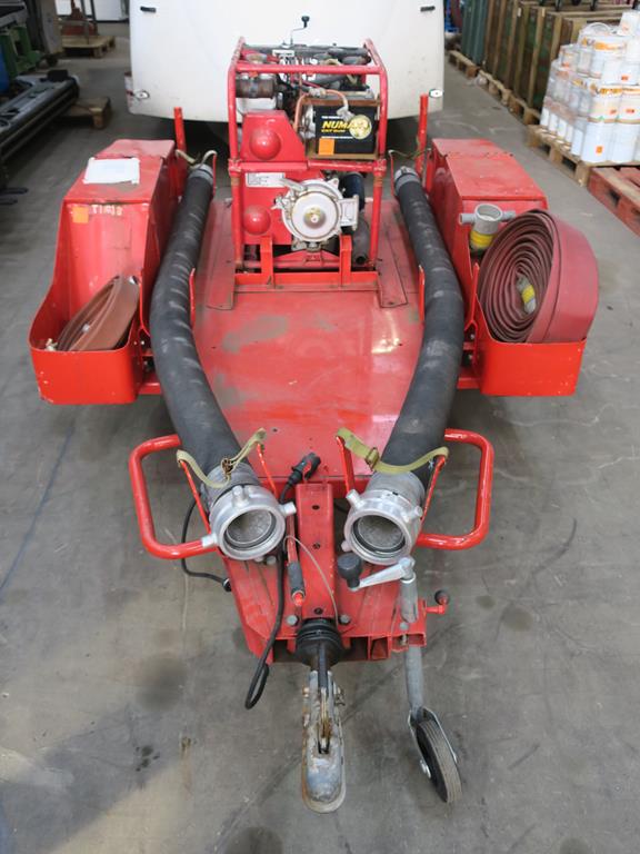 Godiva Trailer Fire Pump, 1ltr Hillman Imp Engine, Pumps 275 Gallon per ...