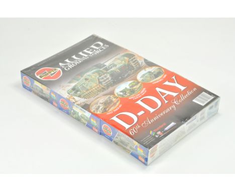 Airfix Plastic Model Kit comprising Allied Ground forces Trio Set - D-Day Anniversary Collection. Sealed.
