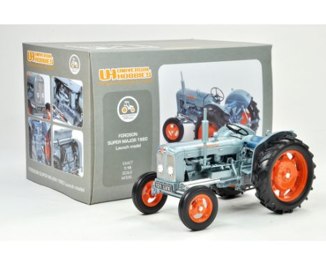 Universal Hobbies 1/16 Fordson Super Major Launch Edition Tractor. Has been on display but appears excellent with original bo