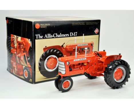Ertl Precision Series 1/16 Allis Chalmers D-17 Tractor. Has been on display, otherwise appears excellent with original box.