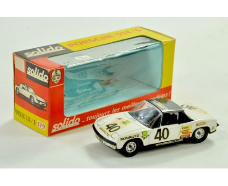 Solido 1/43 No. 179 Porsche 914/6. Excellent with box. 