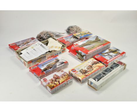 A quantity of plastic model kits comprising mostly Airfix plus other items. 