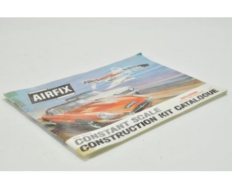 Airfix original issue 1968 product catalogue. Some minor tape repairs to spine / staple, otherwise very good. 