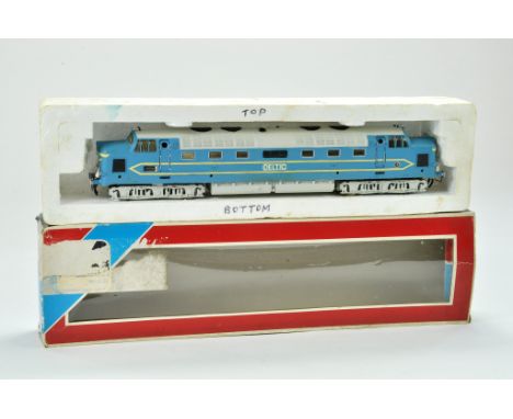 Lima 00 Gauge Model Railway issue comprising of a Deltic blue Livery. Item No.205105. Appears very good to excellent. Box is 