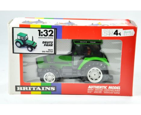 Britains Farm 1/32 Deutz DX6 Tractor. Excellent, box has some minor storage wear. 