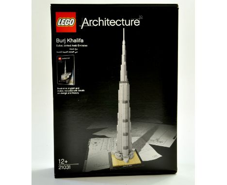 Lego Architecture No. 21031 Burj Khlifa Set. Unopened.  Note: We are always happy to provide additional images for any lot li