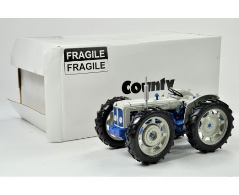 Universal Hobbies 1/16 County Super Four Tractor. Special Edition, with Plinth. Has been on display but appears excellent wit