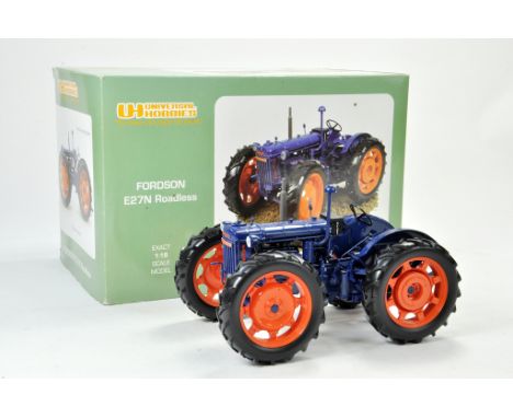 Universal Hobbies 1/16 Fordson E27N Roadless Tractor. Has been on display but appears excellent with original box.
