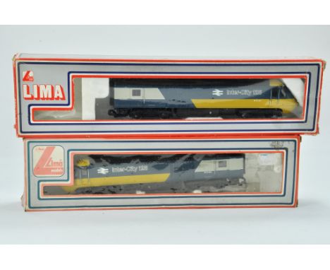 Duo of Lima 00 Gauge Model Railway issues comprising of two InterCity locomotives. Item No.205160. Appears very good to excel