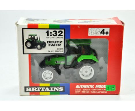 Britains 1/32 Farm issue comprising Deutz DX4.57 Tractor. Excellent, box has some very minor storage wear.