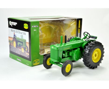 Ertl Precision Key Series 1/16 John Deere Model R Tractor. Has been on display but still displays excellent with original box