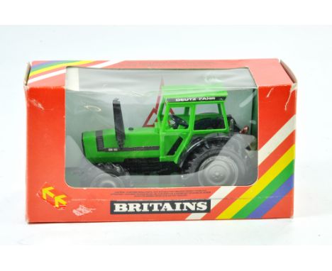 Britains 1/32 Farm issue comprising Deutz DX92 Tractor. Excellent, in bespoke box. 