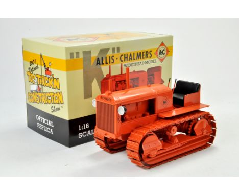Spec Cast 1/16 Allis Chalmers K Crawler Tractor for TTC Show. Has been on display but appears excellent with original box.