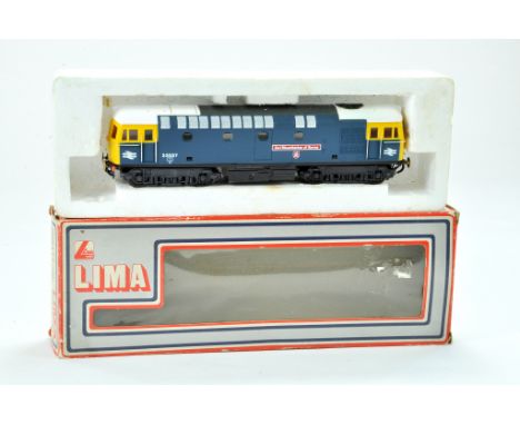 Lima 00 Gauge Model Railway issue comprising of a Class 33 Earl Mountbatten of Burma locomotive with blue Livery. Item No.205