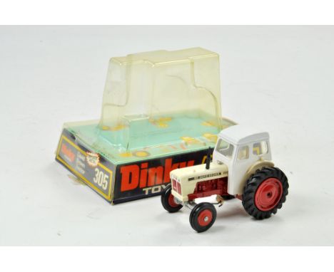 Dinky No. 305 David Brown 995 Tractor (Red Engine). Generally very good to excellent, little or no signs of wear in good orig