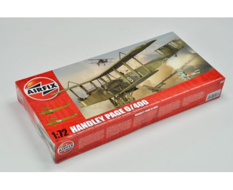 Airfix Plastic Model Kit comprising Handley Page 0/400. Certified Complete. Ex trade stock.