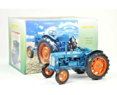 Universal Hobbies 1/16 Fordson Power Major Tractor. Has been on display but appears excellent with original box.