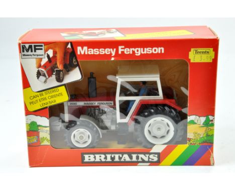 Britains 1/32 Farm issue comprising Massey Ferguson 2680 tractor. Excellent, box has minor storage wear.