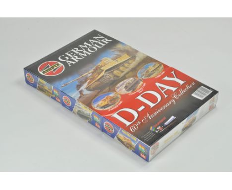 Airfix Plastic Model Kit comprising German Armour Trio Set - D-Day Anniversary Collection. Sealed.
