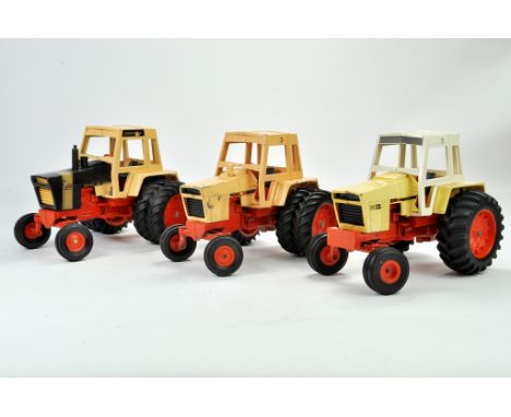 Ertl Trio of 1/16 Case Tractor issues. Fair to very good.