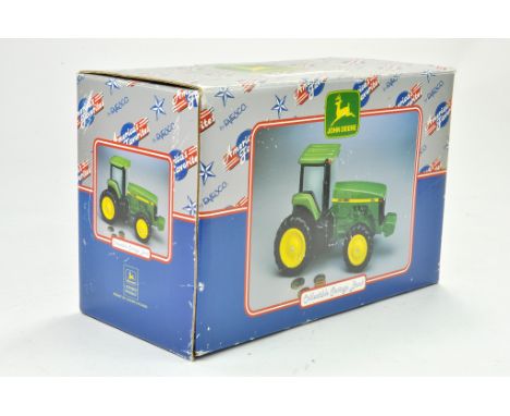 Enesco John Deere Tractor Money Bank. Excellent in Box. 