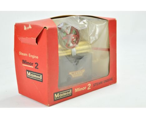 Mamod Minor 2 Steam Engine with original window display box. Looks to have had little or no use.