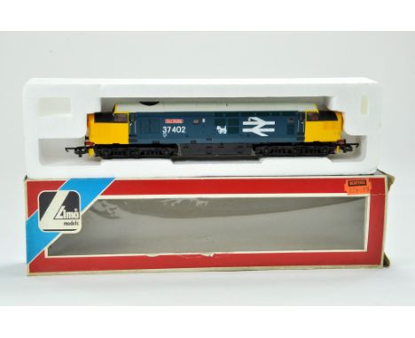 Lima 00 Gauge Model Railway issues comprising of a Class 37 Oor Wullie locomotive. Blue livery. Item No. 20 5173. Appears ver