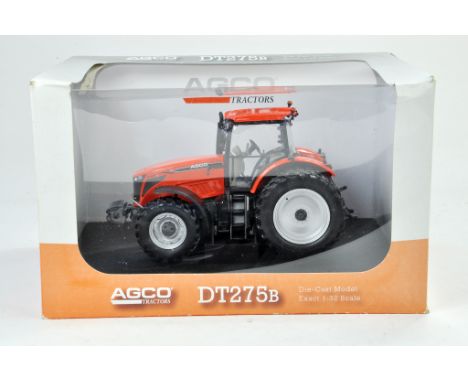 Universal Hobbies 1/32 Farm issue comprising AGCO DT275B Tractor. Excellent, box has some storage wear.