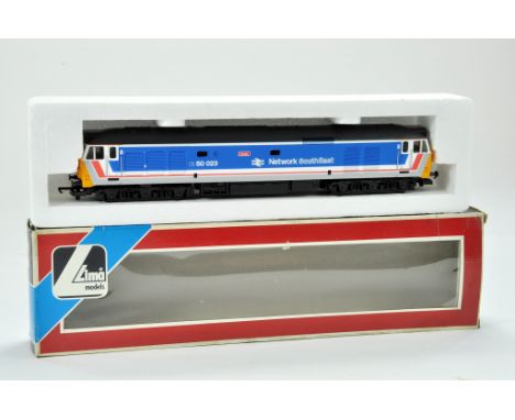 Lima 00 Gauge Model Railway issues comprising of a Class 50 Network SouthEast locomotive. Item No. 205131. Appears very good 