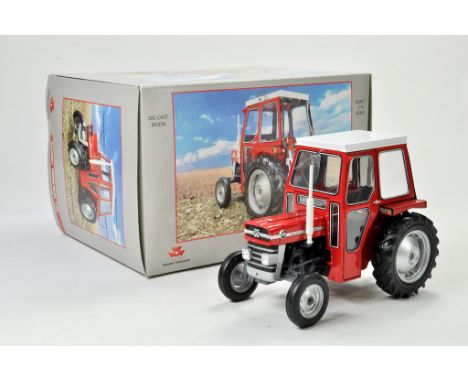 Universal Hobbies 1/16 Massey Ferguson 135 Tractor with Cab. Has been on display but appears excellent with original box.