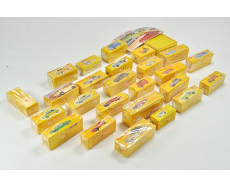 Dinky Diecast group comprising Twenty Five Atlas Editions plus leaflet box and reproduction catalogue. Various issues, mostly