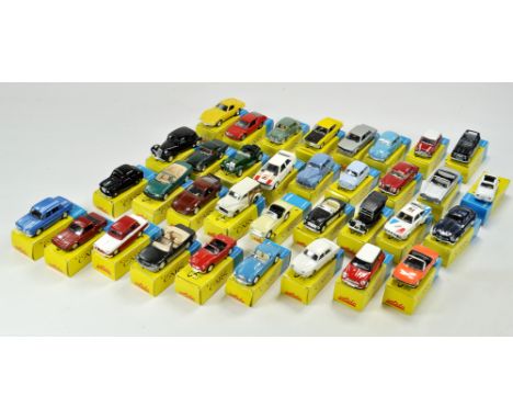 Corgi - Solido A Century of Cars by Hatchette comprising 35 boxed diecast issues of various famous motor marques including Re