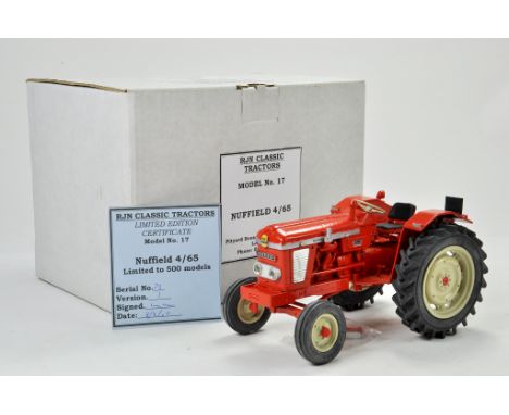 RJN Classic Tractors 1/16 Nuffield 4/65 Tractor. Limited Edition of 500 Models. Example is superb with original box and packi