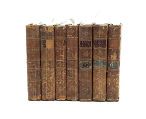 Cook, James and James King. A Voyage to the Pacific Ocean. 3 vols., Text only, Dublin 1784. Engraved portrait - Cook, James a