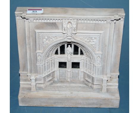 A Timothy Richards Architectural Model of the Victoria & Albert Museum, width 21.5cm, boxed   Condition Report / Extra Inform