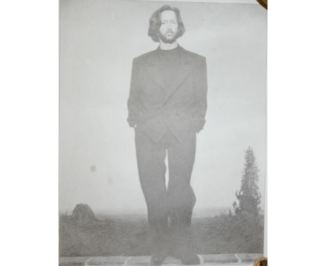 A set of six Studio Limited Editions Rock Archive Collection prints, each boxed with certificates to include Eric Clapton, 'S