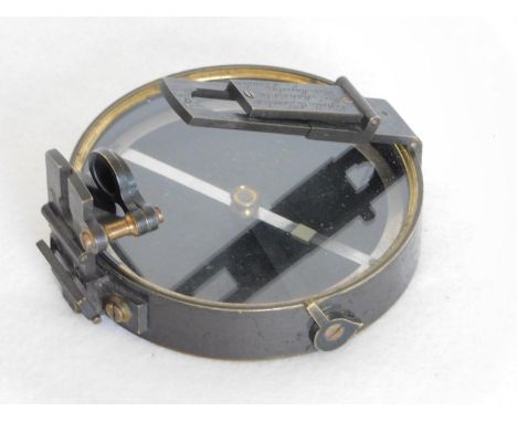 c.1900 Prismatic compass (Schmalcalder type) by Negretti &amp; Zambra (Instrument makers to her Majesty, London) -Diameter 10