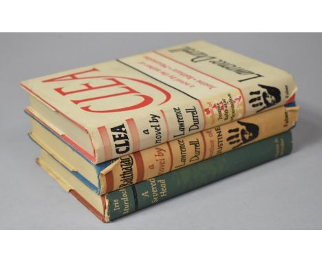 Three Vintage Novels, Iris Murdoch A Severed Head (4th Edition), Balthazar by Lawrence Durrell 1958 first Edition and Clea by
