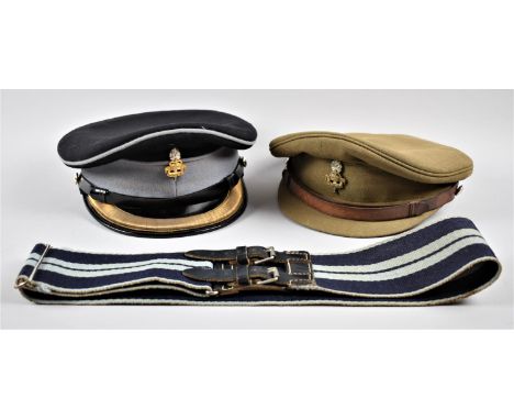 Two Military Caps and a Belt, Royal Army Educational Corps 