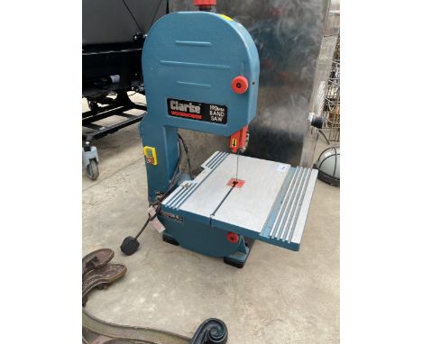 A CLARKE WOODWORKER 190MM BANDSAW