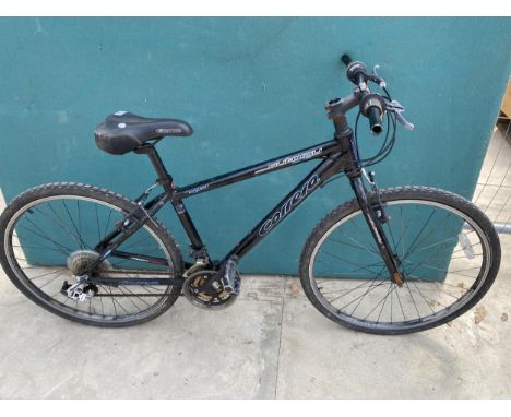 A CARRERA SUBWAY BIKE WITH 21 SPEED GEAR SYSTEM