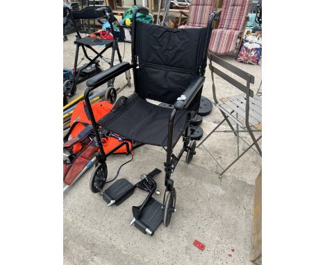 A CARE CO SELF PROPELLED WHEELCHAIR